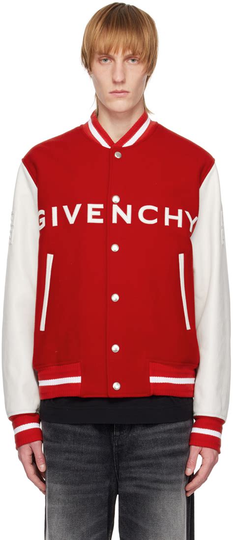 red and white givenchy jacket|givenchy jacket sale.